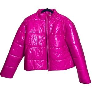 Hot & Delicious Pink Puffer Jacket NWOT!!!